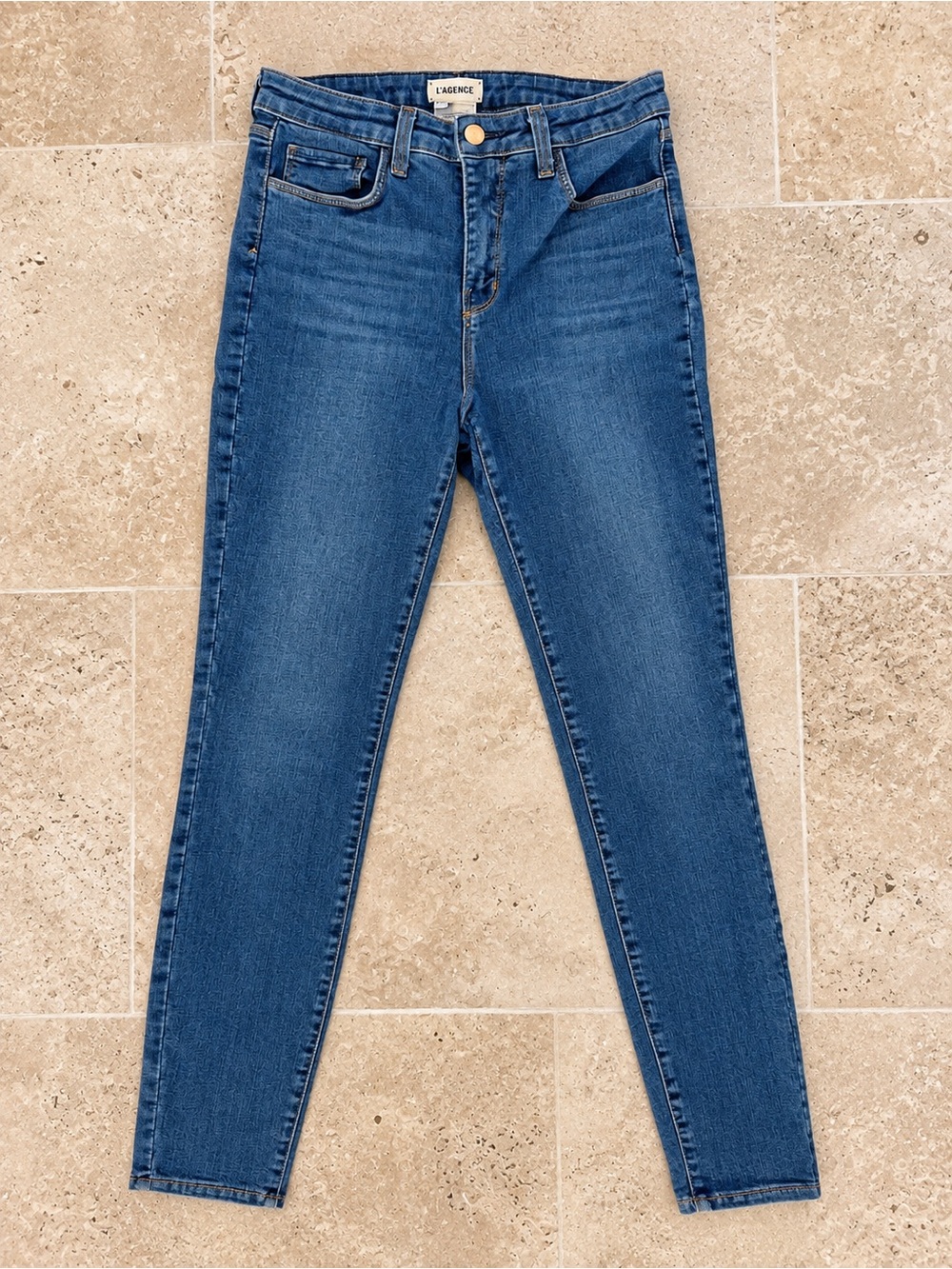 L'AGENCE Margot High-Rise Skinny Jean in New Vintage
